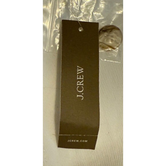 J Crew Denim Shift Dress Style AK257 Women's Size 00 White NWT - Picture 6 of 14